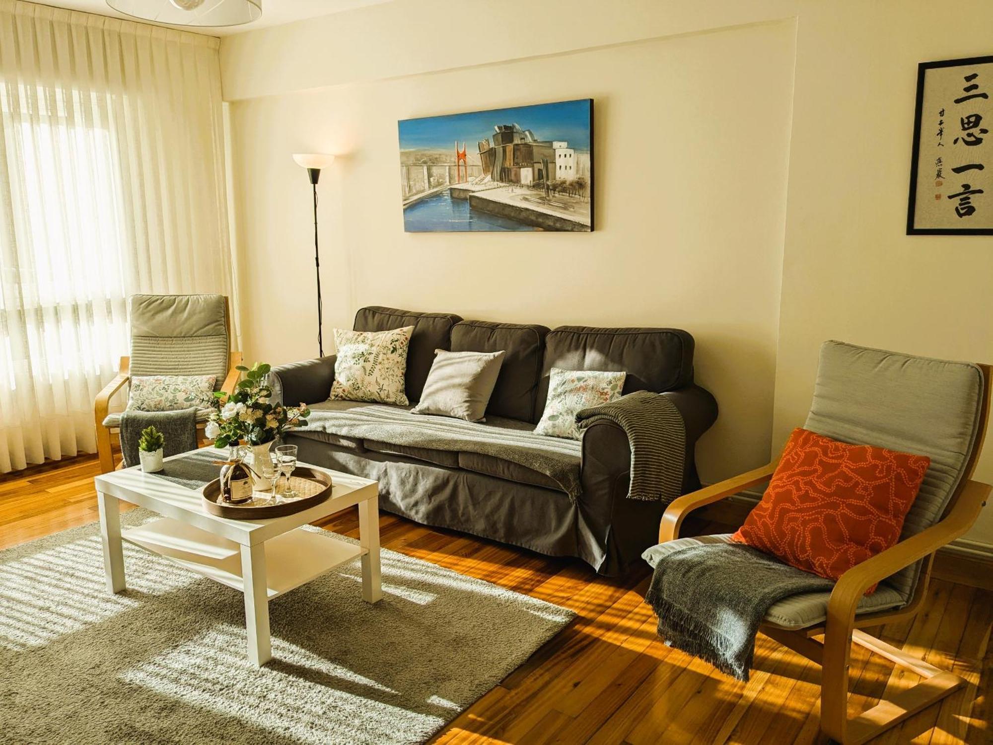 Apartamento Portugalete Gran Bilbao 3 Dormitorios - 3 Bedrooms Ngoại thất bức ảnh